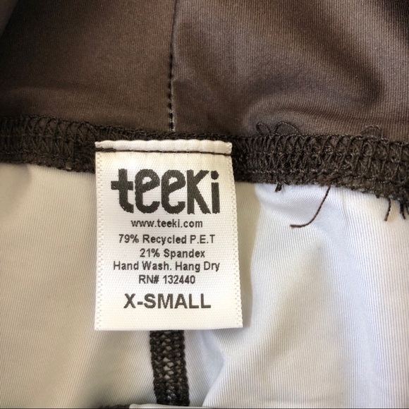 NWT Teeki Goddess Capri leggings seven crowns XS - Picture 7 of 8